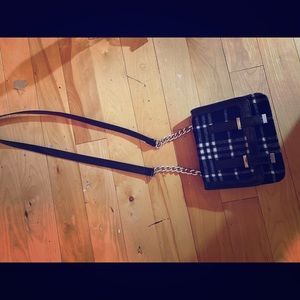 Plaid purse